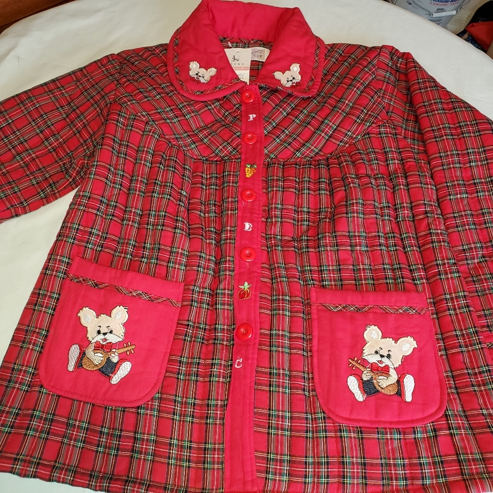 JIAMANNI Appliqued Quilted Jacket
